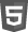 Logo du langage web HTML 5